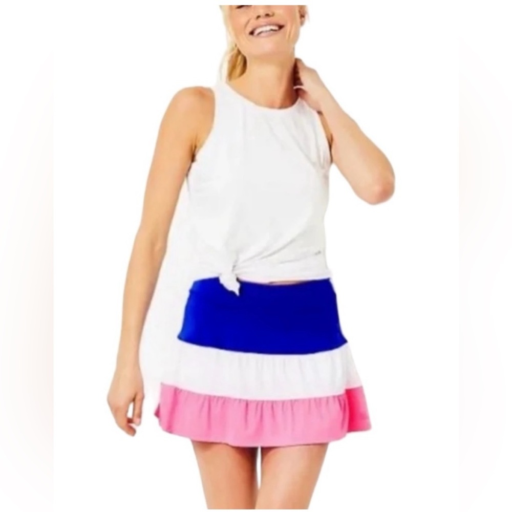 Lilly Pulitzer | Peachy Skort  Blue Grotto NWT